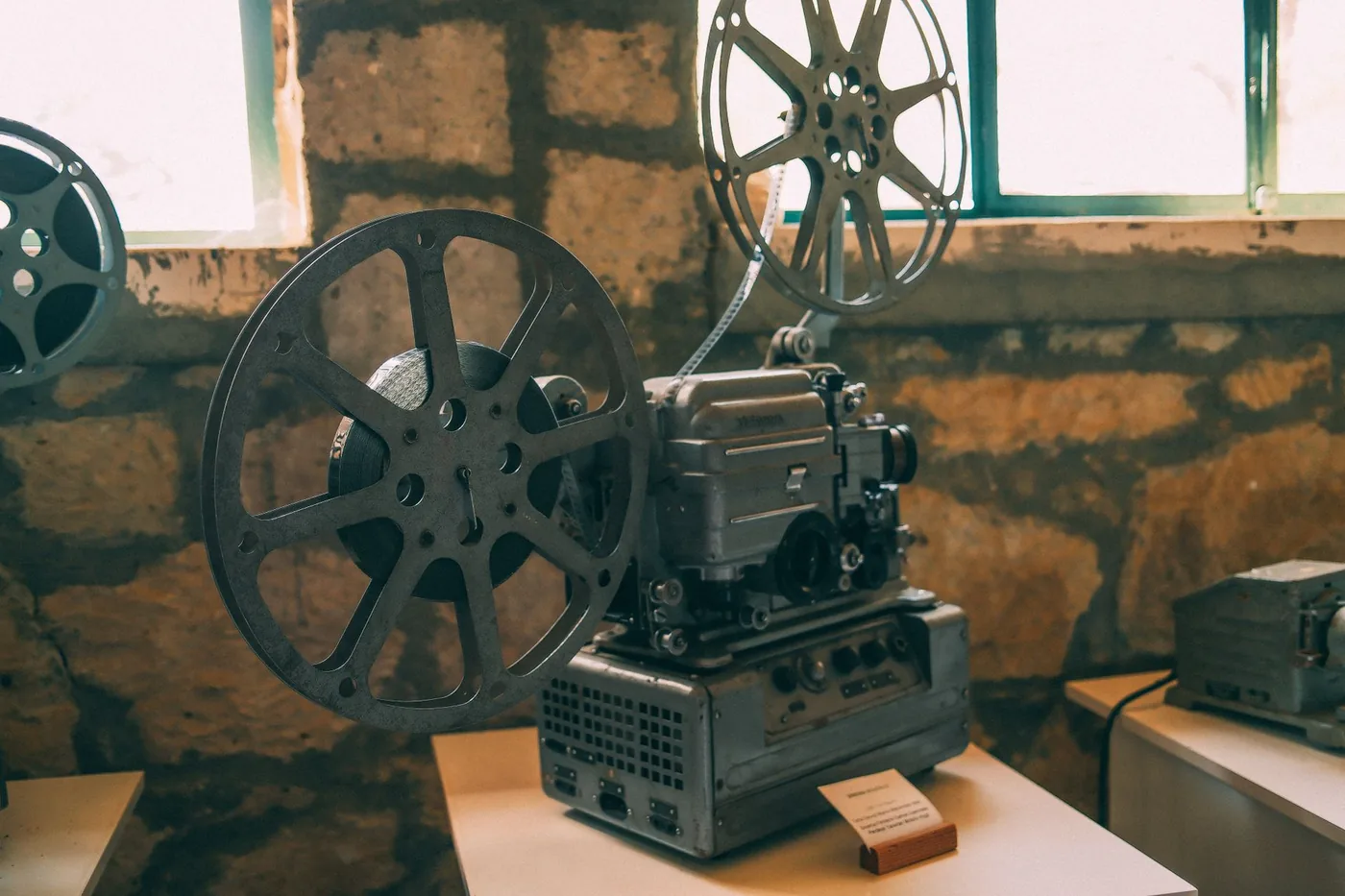 Stará filmová promítačka